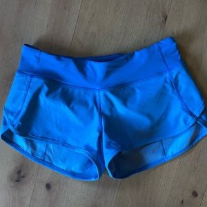 Lululemon Speed Shorts - size 4